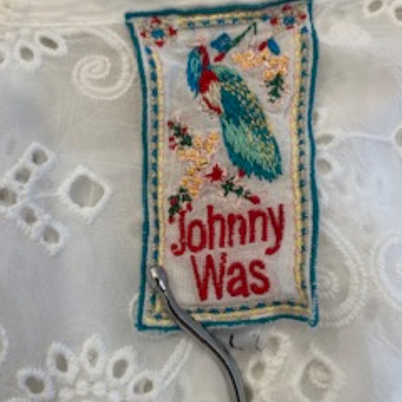 Johnny Was blouse Large white - Picture 7 of 13